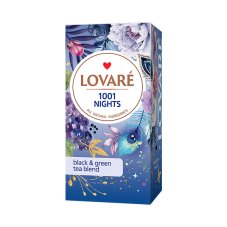 Černý a zelený aromatizovaný čaj Lovaré 1001 nights (24 sáčků) 48 g
