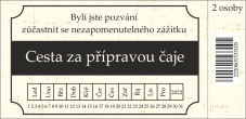 Cesta za přípravou čaje - workshop čaje pro dvě osoby