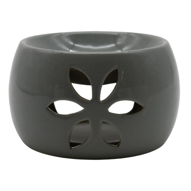 Aromalampa Květ, šedá