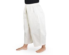 Capri kalhoty BALOON, krémová