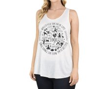 Dámské tílko YOGEE, krémové, yoga, II. jakost