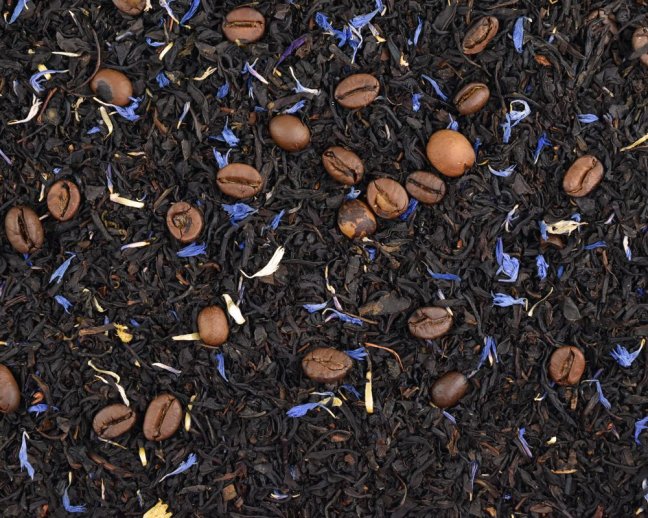 Černý aromatizovaný čaj Caffe Latte