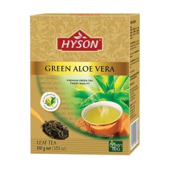 Zelený aromatizovaný čaj Hyson Green Aloe Vera – 100 g