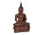 Dřevěná socha Buddha - Dhyana Mudra meditace lotos, hnědá, 48 cm