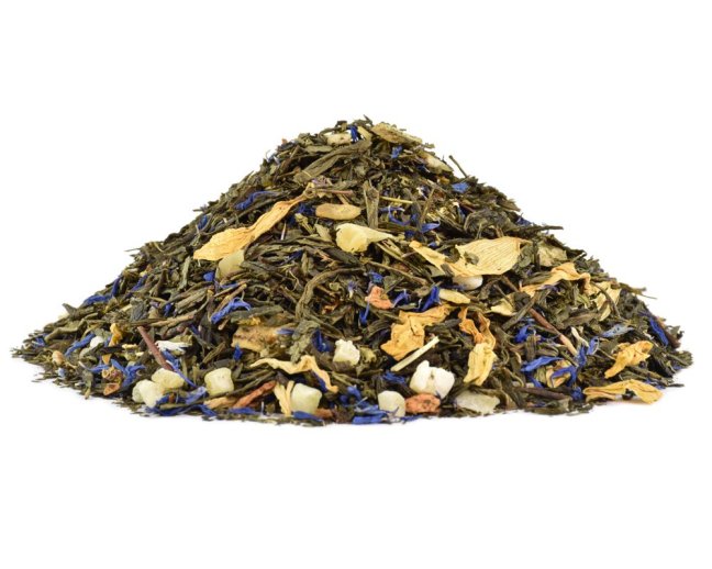 Zelený aromatizovaný čaj Mango - Gramáž čaje: 1000 g