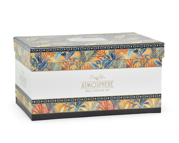 Porcelánová čajová souprava Equatorial 3 ks