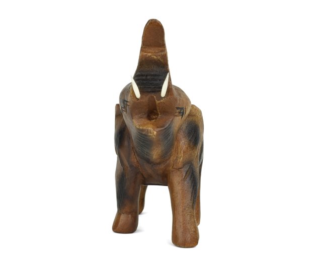 Dřevěná dekorace Slon štěstí 18 cm