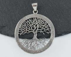 Stříbrný přívěsek Keltský strom života
