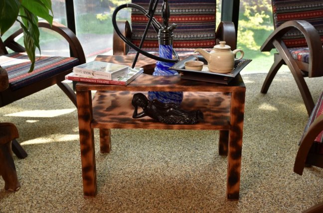 Stůl pro vodní dýmku ORIENTAL - průměr 25 cm