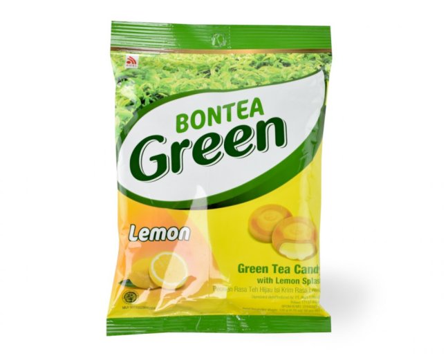 Bonbóny Bontea Zelený čaj a citron 135g Bonbóny Bontea Zelený čaj a citron 135g