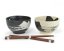 Set keramických misek s hůlkami Japan Kaemon