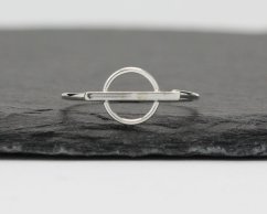 Stříbrný prsten Minimalistic