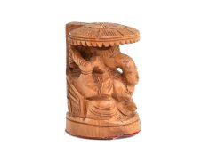 Ganéša dřevo Natural 5 cm