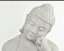 Odlehčená socha Buddha s mísou Alms - 55 cm
