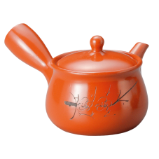 Japonská keramická konvice Kyusu hnědá var. B 330 ml