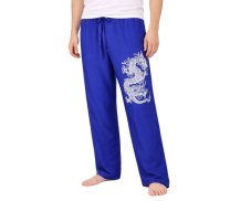 Kalhoty Nippon dlouhé, bavlna, modré, drak III