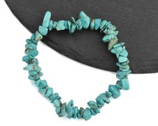 Náramek dětský sekaný Tyrkenit