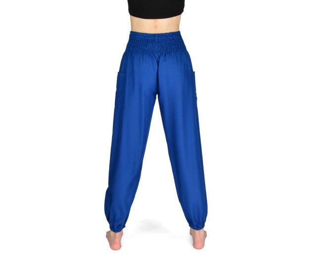 Kalhoty jóga SATJA, modré