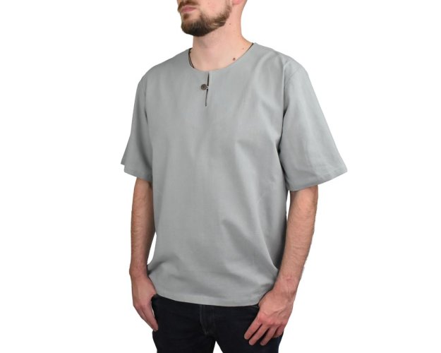 Kurta unisex Nathan, světle šedá