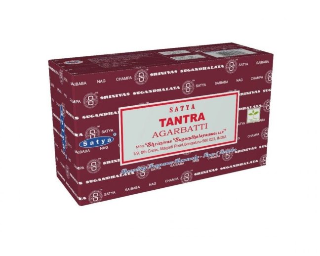 Indické vonné tyčinky Schrinivas Satya Tantra 15 g