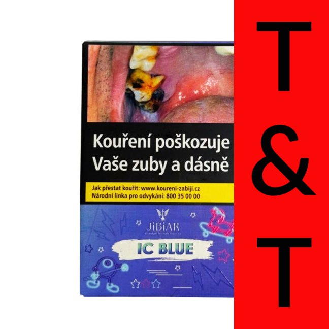 Tabák do vodní dýmky Jibiar Ic Blue 50 g