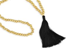 Japa Mala dřevěná natural Basic - černá