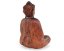Dřevěná soška Buddha 50 cm tmavá - Dhyana Mudra - meditace