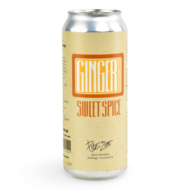 Gingerrr Sweet Spice 0,5l ALK 3,8% Gingerrr Sweet Spice 0,5l ALK 3,8%