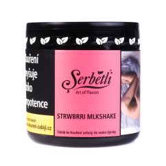 Tabák do vodní dýmky Serbetli Strwbrri Mlkshake 250 g