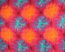 Sarong - Pareo REN, ohňostroj, růžový