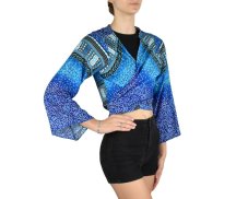 Bolerko SAURA, modrá, puntíky