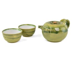 Keramická čajová souprava Anhui světle zelená