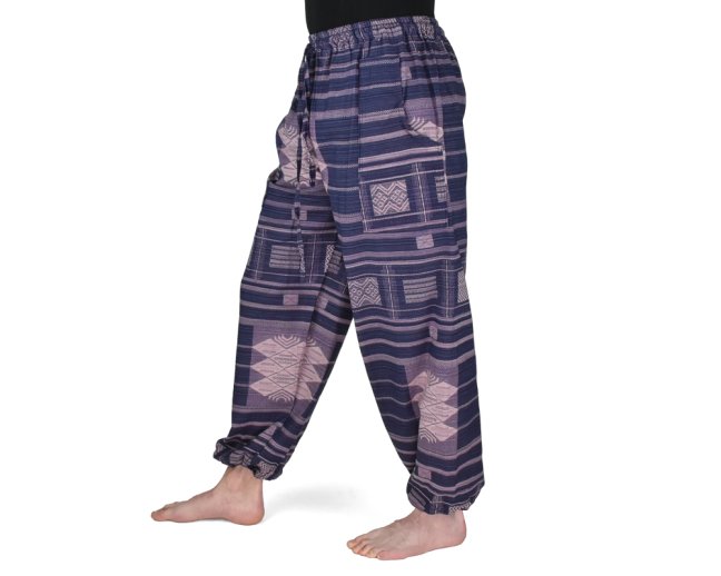 Kalhoty jóga WAAN, fialovomodré