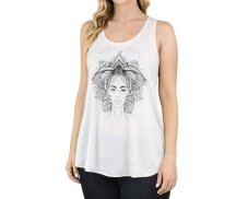 Dámské tílko YOGEE, krémové, Nature Goddess