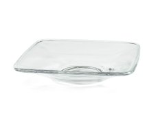 Skleněný podšálek čtvercový 10 x 10 cm - "Elif"