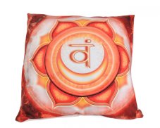 Povlak na polštář Oranžový sakrální čakra II