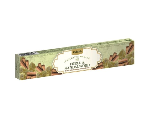 Indické vonné tyčinky Tulasi Masala 15 g Copal, Sandalwood