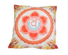 Povlak na polštář Oranžový sakrální čakra