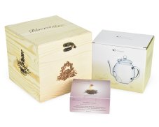 Dárkový set Creano - skleněná konvice a 6 ks čaje