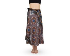Zavinovací sukně NORIO, multicolor, mandaly, II. jakost