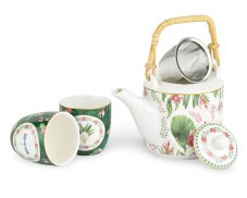 Porcelánová čajová souprava Botanic 3 ks