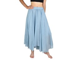 Dlouhá sukně NADIA, modrá