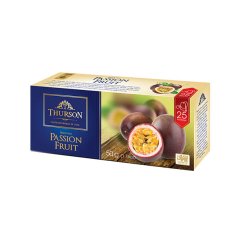 Černý aromatizovaný čaj Thurson Passion Fruit (25 sáčků) 50 g
