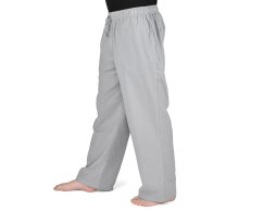 Kalhoty jóga SUMAY, světle šedé, II. jakost