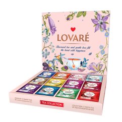 Kolekce čajů Lovaré Portfolio Flowers & Tea Collection (60 sáčků) 102,5 g