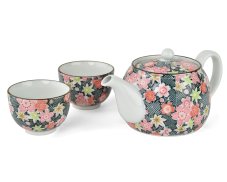 Porcelánová souprava Japan Tea Pink Flower 3 ks - II. jakost