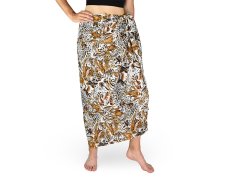 Sarong - Pareo REN, šelmy, hnědá