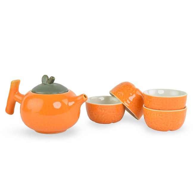 Bylinková čajová souprava - Oranžová