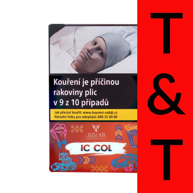 Tabák do vodní dýmky Jibiar Ic Col 50 g