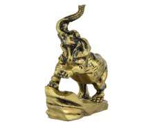 Figurka Slon pozlacený E